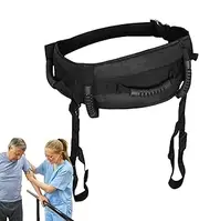 Gait Belts with Handles - Oxford Walking Transfer Belt Quick Release Gait Belts | Adjustable Comfortable Lift Belt with 5 Handles Gate Belt for Seniors & Elderly
