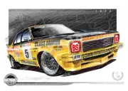 Bathurst Legends 1975 HOLDEN LH TORANA L34 PETER BROCK / BRIAN SAMPSON A1 STRETC