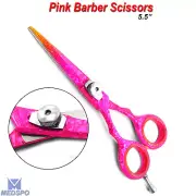 Professional Hairdressing Salon Barber Hair Cutting Pink Color Scissors Shears