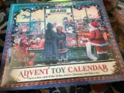 Vintage 1997 Countdown to Christmas Advent Calendar from Sears with toys NEW