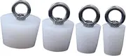 Cabilock Silicone Sink Stoppers 4 Pack Bath Tub Drain Plugs Leakproof Easy to Use for Kitchen Bathroom