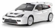 Tamiya 47495 Ford Focus TT-02 PRE-PAINTED STICK RADIO DEAL BUNDLE w/Bat&Charger