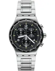 [Swatch] Night Flight Again Watch in Silver