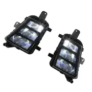 1 Pair For VW For Volkswagen Golf GTI 2014-2017 LED Fog Lights Bumper Lamps