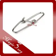 50× Fishing Crosslock Snaps 0.85″ Hook Lure Connector Swivel Terminal Pike TSMC3