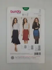 Burda Sewing Pattern 6834 Women's Skirt Pattern Size US 10-20 EUR 36-46 NEW