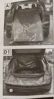 Lightweight Green Trunk Utility Tarp Bag