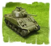 Painted! - US Sherman Tank - 28mm WW2 - World War II Bolt Action