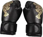 YARNOW 1Pair Breathable Boxing Gloves for Lightweight Protective Training Mitts with Enhanced Breathability for Sparring Boxing Equipment for Black