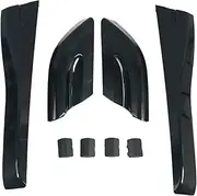 Car Roof Rack Protection Covers,Compatible with Hyundai Tucson 2004-2008 Car Accessories Black Roof Rail Rack Leg Covers