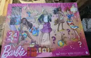 Barbie Advent Calendar Holiday Doll Day To Night 24 Surprises Christmas