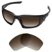 EYAR Polarized Replacement Lenses for-Oakley Scalpel Brown Gradient (STD)