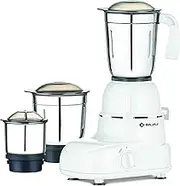 Bajaj Glory 500-Watt Mixer Grinder with 3 Jars (White)