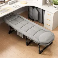 在飛比找momo購物網優惠-【AOTTO】型錄-多段式可調節辦公室午休折疊躺椅(折疊床 