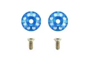 Tamiya 54849 1/10 RC Touring Car 14mm Aluminum Wing Washers (Blue,2pcs) OP1849