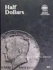 Whitman Half Dollars Coin Folder Plain #9045