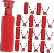 [GAROZATION] 12pcs Metal Drawstring End Caps for Sports Clothing Shoelace Clips Replacement Tips Versatile Cord Locks for Pants Hoodies