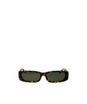 geometric sunglasses 54 Green
