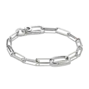 Buy Connect Charm bracelet paperclip Silver by Thomas Sabo online - THOMAS SABO Australia