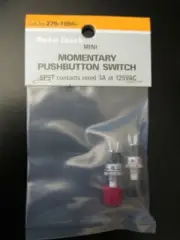 Radio Shack 275-1556 Mini Pushbutton Switch
