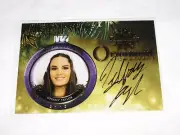 2015 Benchwarmer TIFFANY TAYLOR Holiday #105 Gold Ornament Auto PLAYBOY Playmate