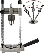 Electric Drill Positioning Bracket,Positioning Press Electric Drill Bracket Guide - 45 Degrees Adjustable Drilling Supplies for Bevels, Ceilings, Slats, and Walls Borato