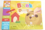 New Kids Create Paint Your Own Bank Doggy - damaged box