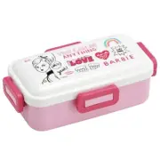 Skater Bento Box Softly Served Domed Lid Barbie Girl Power DC Comics Made in Jap