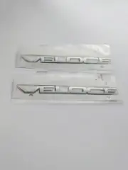 Alfa Romeo Guilia 280HP VELOCE Chrome Silver Badge Emblem Set 50544414 (for: Alfa Romeo)