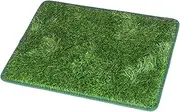 Generic Artificial Grass Pad for Dogs Strong Absorbency Training Rug Door Mat Decoration for Puppies Cats for Pets Potty Training, L