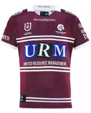 Manly Sea Eagles 2025 NRL Mens Home Jersey Sizes S-7XL BNWT