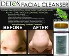 NATURAL DETOX FACIAL CLEANSER BLACKHEAD REMOVER PORE SCRUBBER CHARCOAL SOAP MAS