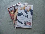 Marvel Comics Lot of 3 Empyre Issue 2 Variant Covers. Cho, Lozano, Bradshaw.