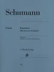 Schumann Exercises Studies in Form of Free Variations on a Theme Book 051480298