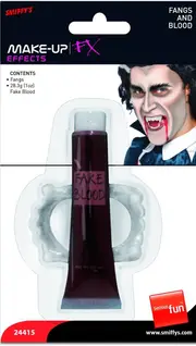Special FX Vampire Blood and Fangs Make-up Kit
