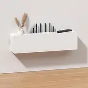 Wall Shelf Floating Shelf Wall Mounted TV Shelf Media TV Console TV Wall Decoration Shelf TV Stands TV Unit for Media Room Bedroom Living Room Wall Socket Shielding Box Corner Shelf Display Shelf