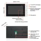 7 Inch HD Screen Monitor Video Intercom Doorbell Infrared Night Vision 90°