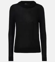 [Nili Lotan] Nili Lotan Bobbie wool turtleneck sweater AU 10 black