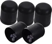 TOYANDONA 5 Sets Dice Cup Kit Plastic Dice and Cup for Party Ktv Bar Game Mini Dice Game Cup Random Style