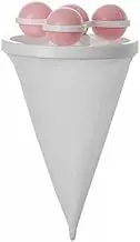 2 PCS Reusable Hair Lint Catcher Removal Net Bag Wash Machine Float Filter, Durable PP and Polyester Fiber