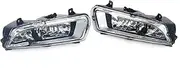 Fog Lights Car Front Bumper Fog Light For VW For Polo 6R Hatchback 2009 2010 2011 2012 2013 2014 Car-Styling Fog Lamp Fog Light Lamp Assembly(1 pair)