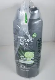 Combo 3 Pack DOVE MEN + CARE Men 2 in 1 Shampoo & Conditioner Lime Cedarwood