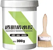 Roof Sealant Waterproof | 300g Invisible Adhesive Transparent Coating Agent,Waterproofing Sealant, RV Roof Sealant for Terraces, Concrete