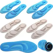 Plantillas para zapatos Mujer 4 pares Soporte para el arco