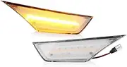 Side Mirror Indicator For Civic 10th Generation 2016-2020 LED Dynamic Turn Signal Side Marker Light Blinker Indicator Dynamic Sequential Blinker(NO Dynamic Clear)