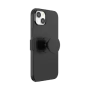 PopSockets PopCase iPhone 14 Plus Phone Case Stand Grip Mount Holder - Black