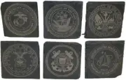 US Armed Forces Slate Coasters