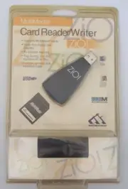 ZIO! MultiMedia CARD READER / WRITER Install Disk, Compatible w/ Most Brands USB