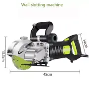 Electric Wall Chaser Groove Cutting Machine Dustproof and Laser Sighting Steel