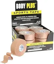 NEW Body Plus Strapping Tape Rigid 2.5cm x 13.7m 1 Pack First Aid Tapes
